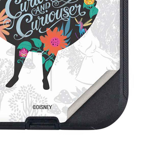 Disney Alice in Wonderland (animated) Silhouette Curiouser and Curiouser Otterbox Defender iPhone Skin