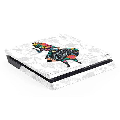 Disney Alice in Wonderland (animated) Silhouette Curiouser and Curiouser PlayStation PS4 Skins