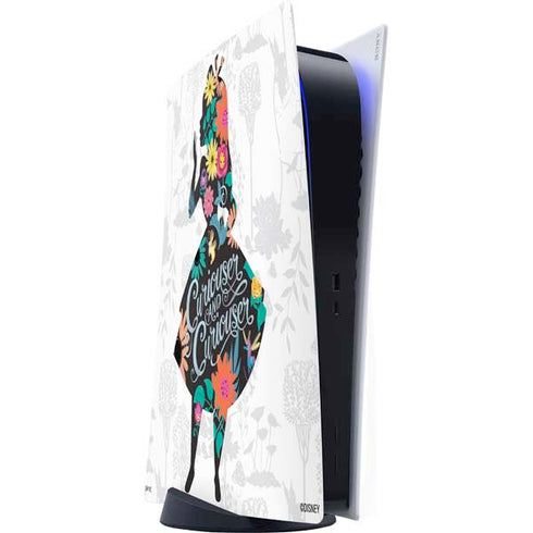 Disney Alice in Wonderland (animated) Silhouette Curiouser and Curiouser PlayStation PS5 Skins