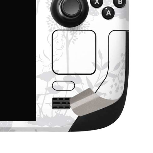 Disney Alice in Wonderland (animated) Silhouette Curiouser and Curiouser Steam Deck Handheld Gaming Computer OLED Skin
