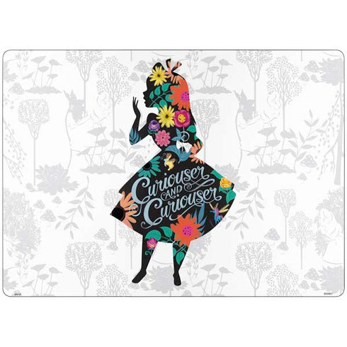 Disney Alice in Wonderland (animated) Silhouette Curiouser and Curiouser Surface Laptop 7 13.8in Skin