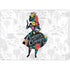 Disney Alice in Wonderland (animated) Silhouette Curiouser and Curiouser Surface Laptop 7 13.8in Skin