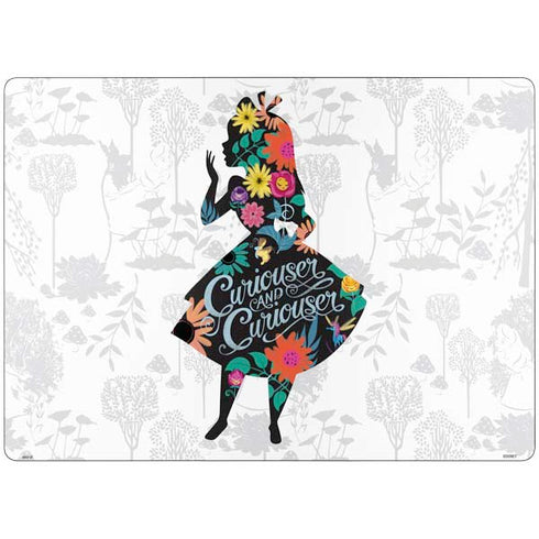 Disney Alice in Wonderland (animated) Silhouette Curiouser and Curiouser Surface Laptop 7 15in Skin