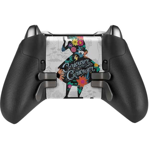 Disney Alice in Wonderland (animated) Silhouette Curiouser and Curiouser Xbox Elite Wireless Controller Series 2 Skin