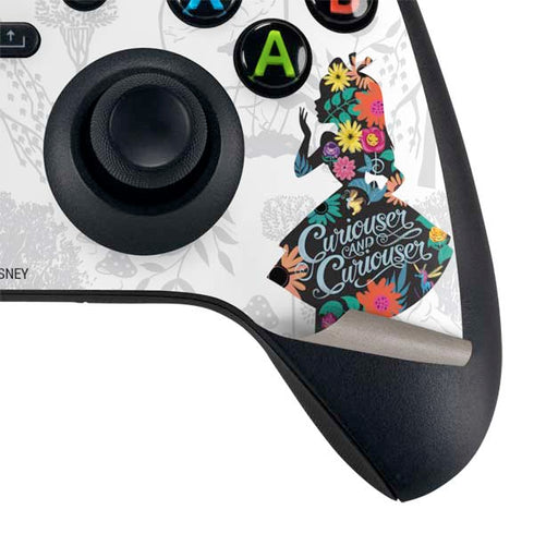 Disney Alice in Wonderland (animated) Silhouette Curiouser and Curiouser Xbox Series X Bundle Skin