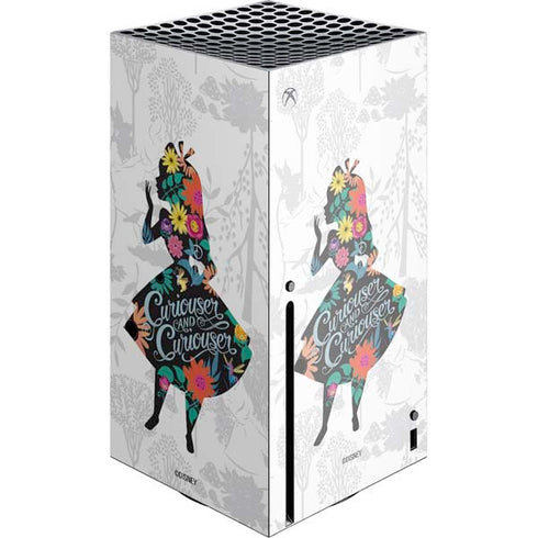 Disney Alice in Wonderland (animated) Silhouette Curiouser and Curiouser Xbox Series X Skins