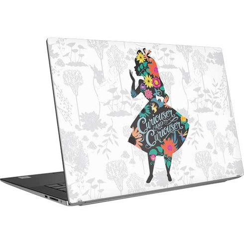 Disney Alice in Wonderland (animated) Silhouette Curiouser and Curiouser Dell XPS Skin