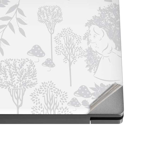 Disney Alice in Wonderland (animated) Silhouette Curiouser and Curiouser Dell XPS Skin