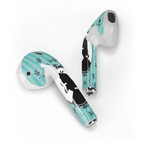 Disney Alice in Wonderland (animated) Silhouette in the Mirror Apple AirPods Skin