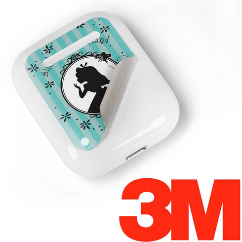 Disney Alice in Wonderland (animated) Silhouette in the Mirror Apple AirPods Skin