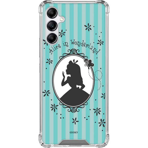 Disney Alice in Wonderland (animated) Silhouette in the Mirror Gabb Phone 4 Clear Case
