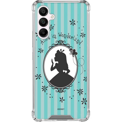Disney Alice in Wonderland (animated) Silhouette in the Mirror Galaxy A16 5G Clear Case