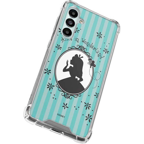 Disney Alice in Wonderland (animated) Silhouette in the Mirror Galaxy A16 5G Clear Case