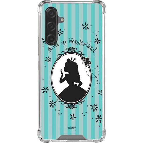 Disney Alice in Wonderland (animated) Silhouette in the Mirror Galaxy A17 Clear Case