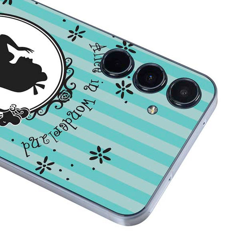 Disney Alice in Wonderland (animated) Silhouette in the Mirror Galaxy A35 5G Skin