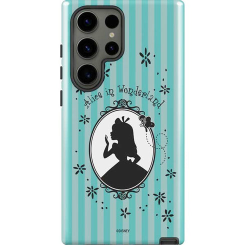 Disney Alice in Wonderland (animated) Silhouette in the Mirror Galaxy S23 Ultra Pro Case