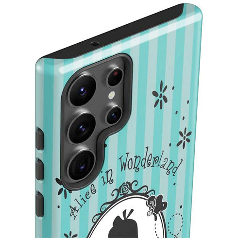Disney Alice in Wonderland (animated) Silhouette in the Mirror Galaxy S23 Ultra Pro Case