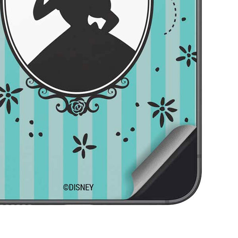 Disney Alice in Wonderland (animated) Silhouette in the Mirror Galaxy S24 Plus Skin
