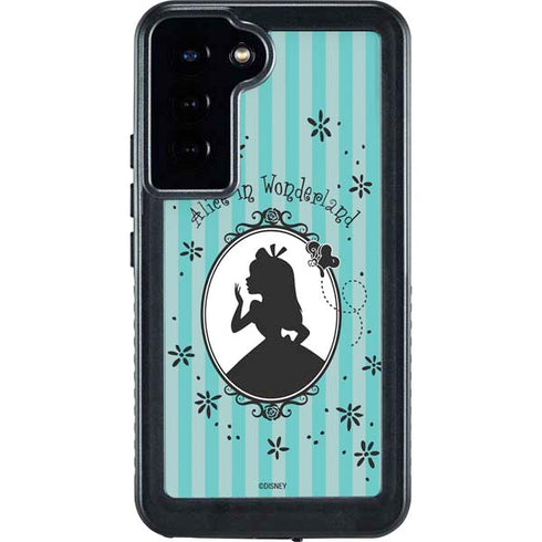 Disney Alice in Wonderland (animated) Silhouette in the Mirror Galaxy S24 Plus Waterproof Case