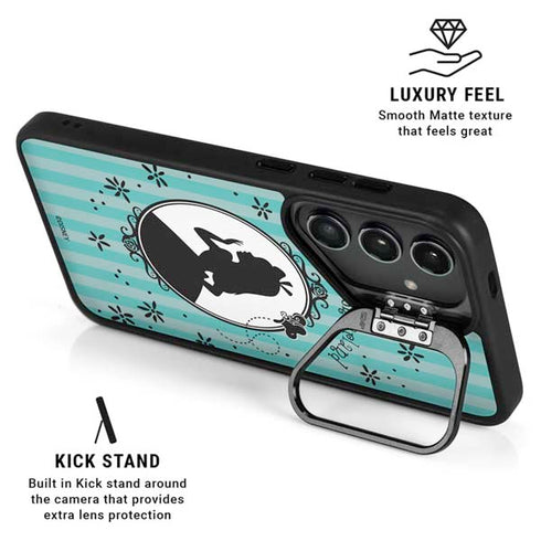 Disney Alice in Wonderland (animated) Silhouette in the Mirror Galaxy S24 Ultra Kickstand Case