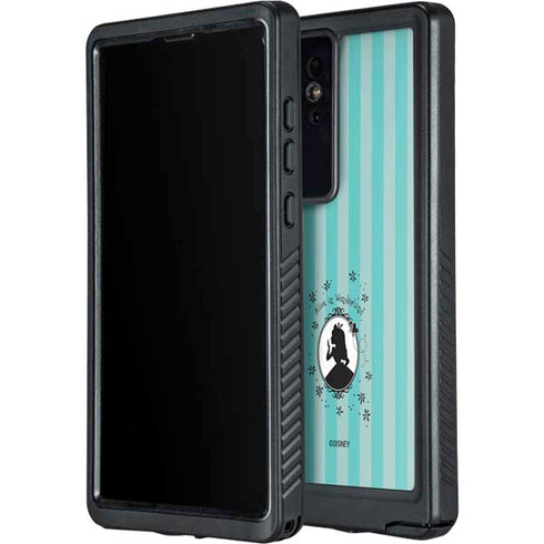 Disney Alice in Wonderland (animated) Silhouette in the Mirror Galaxy S24 Ultra Waterproof Case