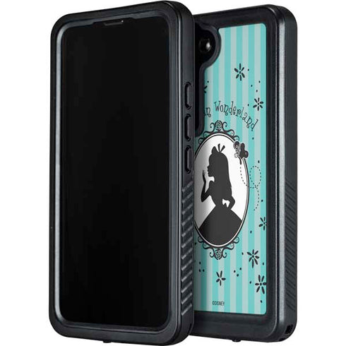 Disney Alice in Wonderland (animated) Silhouette in the Mirror Galaxy S24 Waterproof Case