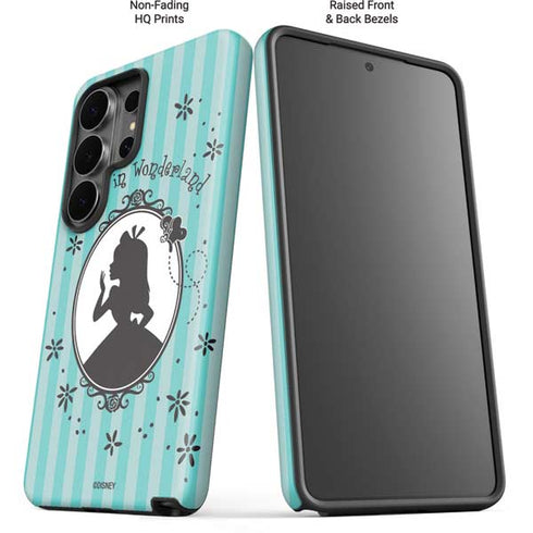 Disney Alice in Wonderland (animated) Silhouette in the Mirror Galaxy S26 Ultra Impact Case