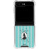 Disney Alice in Wonderland (animated) Silhouette in the Mirror Galaxy Z Flip6 Clear Case