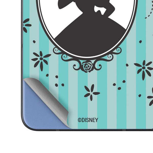Disney Alice in Wonderland (animated) Silhouette in the Mirror Galaxy Z Fold5 5G Skin