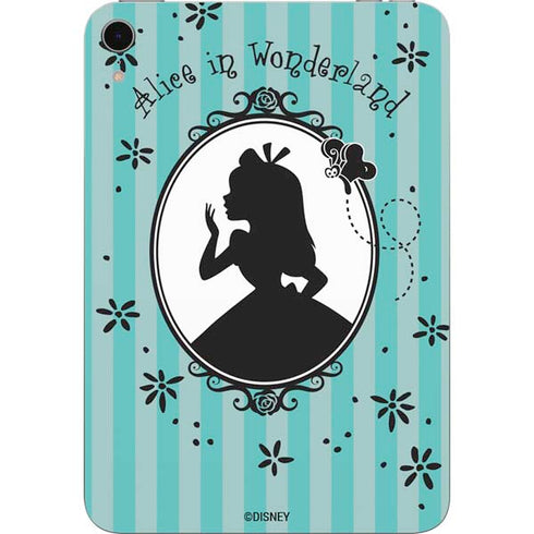 Disney Alice in Wonderland (animated) Silhouette in the Mirror Apple iPad Mini Skin