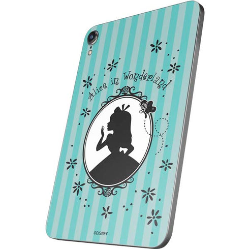 Disney Alice in Wonderland (animated) Silhouette in the Mirror Apple iPad Mini Skin