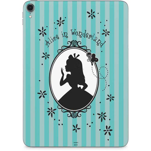 Disney Alice in Wonderland (animated) Silhouette in the Mirror Apple iPad Pro Skin