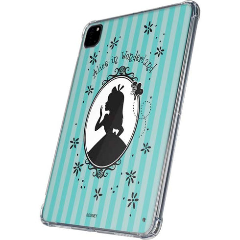 Disney Alice in Wonderland (animated) Silhouette in the Mirror iPad Pro 11in (2024) Clear Case