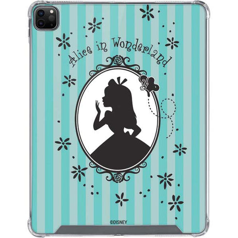Disney Alice in Wonderland (animated) Silhouette in the Mirror iPad Cases