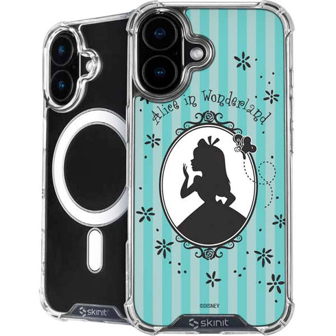 Disney Alice in Wonderland (animated) Silhouette in the Mirror iPhone 16 MagSafe Case