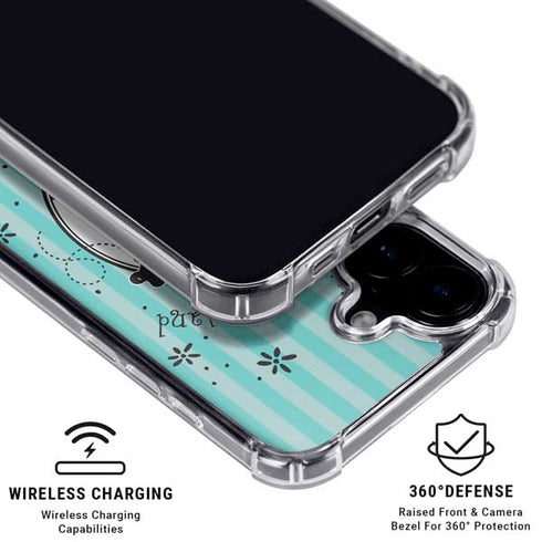 Disney Alice in Wonderland (animated) Silhouette in the Mirror iPhone 16 MagSafe Case