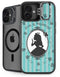 Disney Alice in Wonderland (animated) Silhouette in the Mirror iPhone 16 Plus Kickstand Case