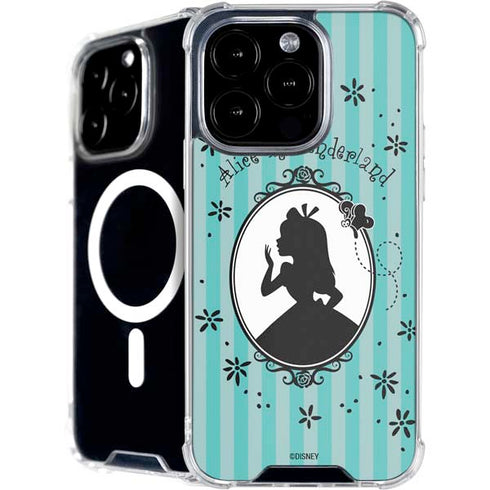 Disney Alice in Wonderland (animated) Silhouette in the Mirror iPhone 16 Pro Max MagSafe Case