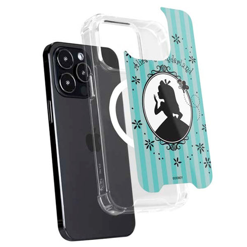 Disney Alice in Wonderland (animated) Silhouette in the Mirror iPhone 16 Pro Max MagSafe Case