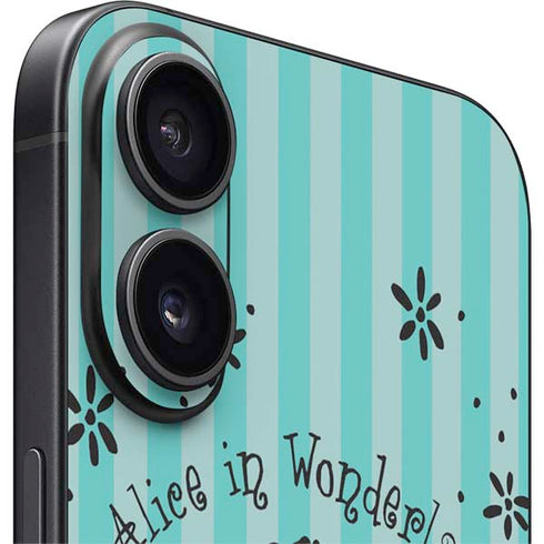 Disney Alice in Wonderland (animated) Silhouette in the Mirror iPhone 16 Skin