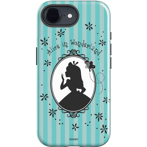 Disney Alice in Wonderland (animated) Silhouette in the Mirror iPhone 16e Impact Case