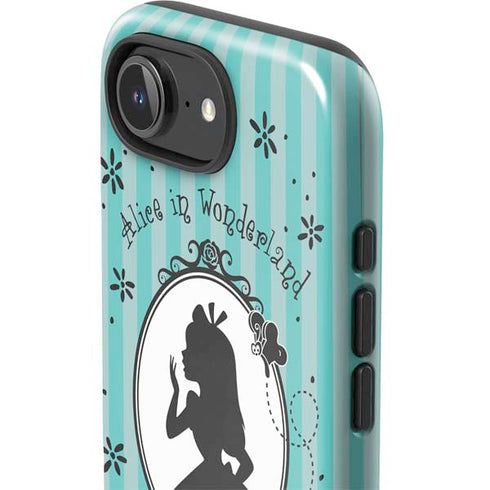 Disney Alice in Wonderland (animated) Silhouette in the Mirror iPhone 16e Impact Case