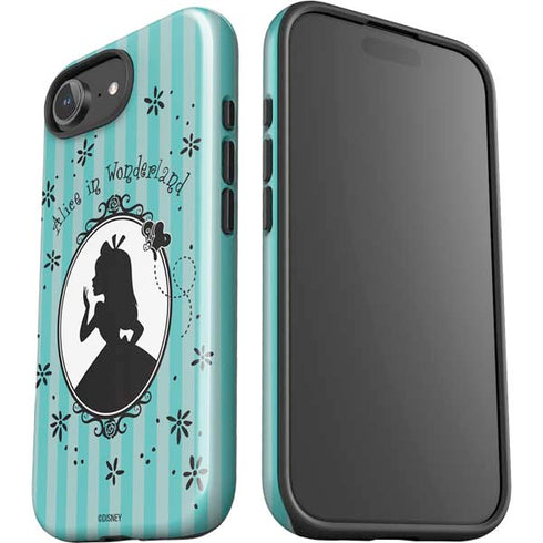 Disney Alice in Wonderland (animated) Silhouette in the Mirror iPhone 16e Impact Case