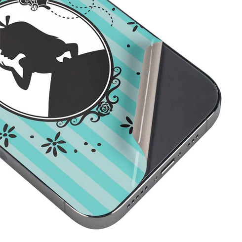 Disney Alice in Wonderland (animated) Silhouette in the Mirror iPhone 16e Skin