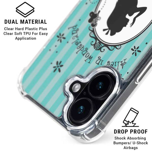 Disney Alice in Wonderland (animated) Silhouette in the Mirror iPhone 17 MagSafe Case