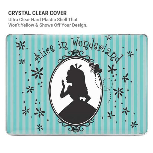 Disney Alice in Wonderland (animated) Silhouette in the Mirror MacBook Pro 14in (2021-24) Case plus Skin