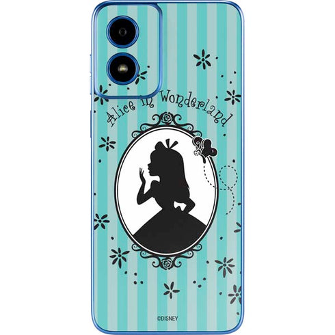 Disney Alice in Wonderland (animated) Silhouette in the Mirror Moto G Play 4G (2024) Skin