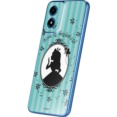 Disney Alice in Wonderland (animated) Silhouette in the Mirror Moto G Play 4G (2024) Skin