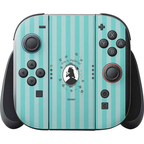 Disney Alice in Wonderland (animated) Silhouette in the Mirror Nintendo Switch 2 (2025) with Joy-Con Skin