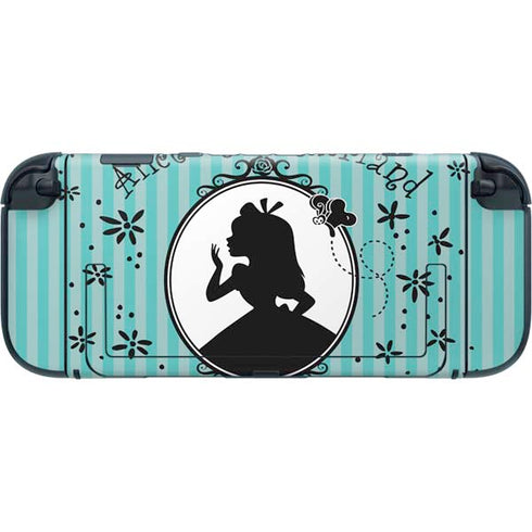Disney Alice in Wonderland (animated) Silhouette in the Mirror Nintendo Switch 2 (2025) with Joy-Con Skin
